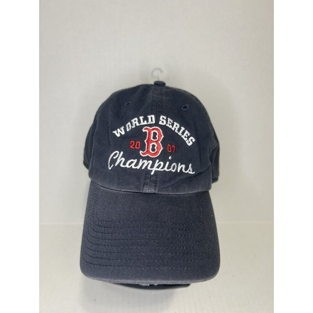 Boston Redsox Twins Enterprise 2007 World Series Champions Strapback Hat NWT